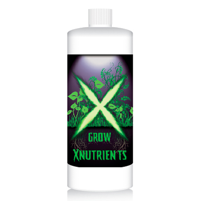 X Nutrients Grow Nutrients 1 Quart