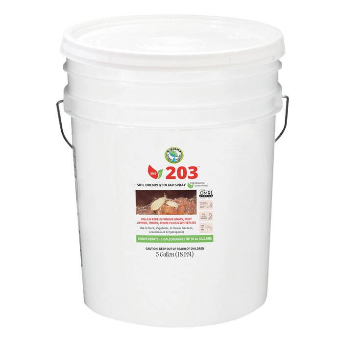 SNS 203 Soil Drench & Foliar Spray 5 Gallon