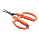 Saboten Stainless Steel Straight Blade Extra Slim Automatic Trimming Scissors Orange (PT-15)