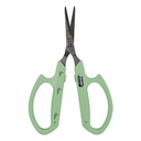 Saboten Stainless Steel Angled Blade Trimming Scissors - Green (PT-13)