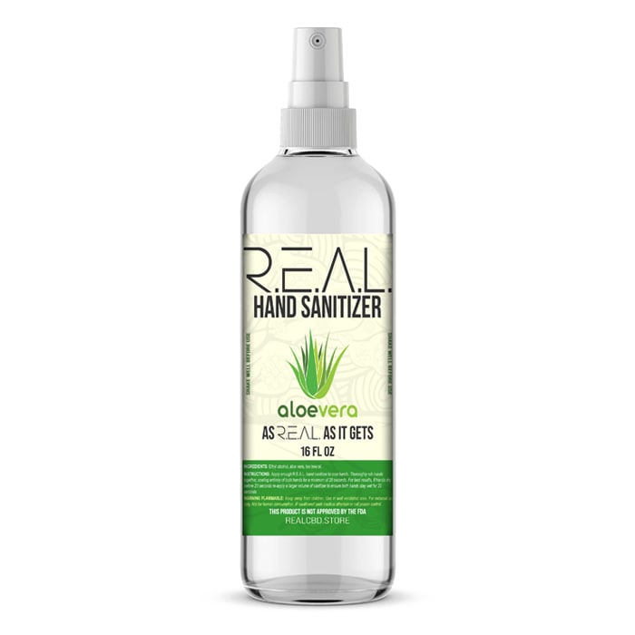 R.E.A.L Hand Sanitizer 16oz (limited supplies)