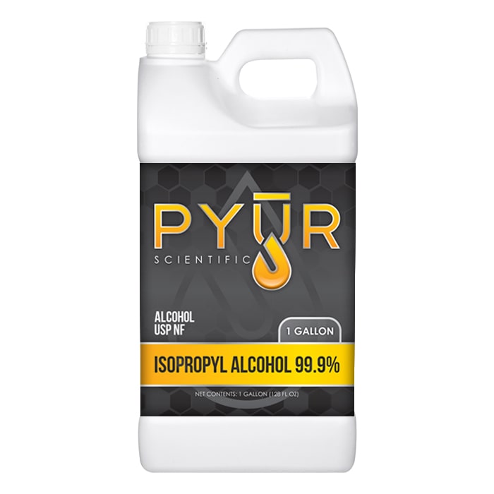 Pyur Scientific Isopropyl Alcohol 99.9% IPA 1 Quart (12pcs/Case) (DROP SHIP ITEM)