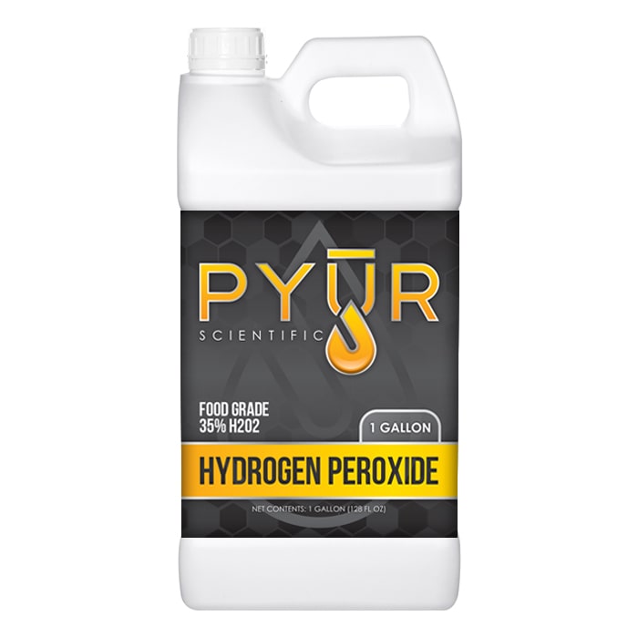 Pyur Scientific Hydrogen Peroxide 34% H2O2 1 Gallon (DROP SHIP ITEM)
