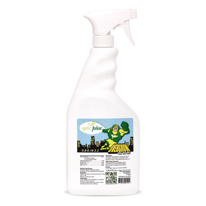 Optic Foliar OVERGROW Ready To Use 1L