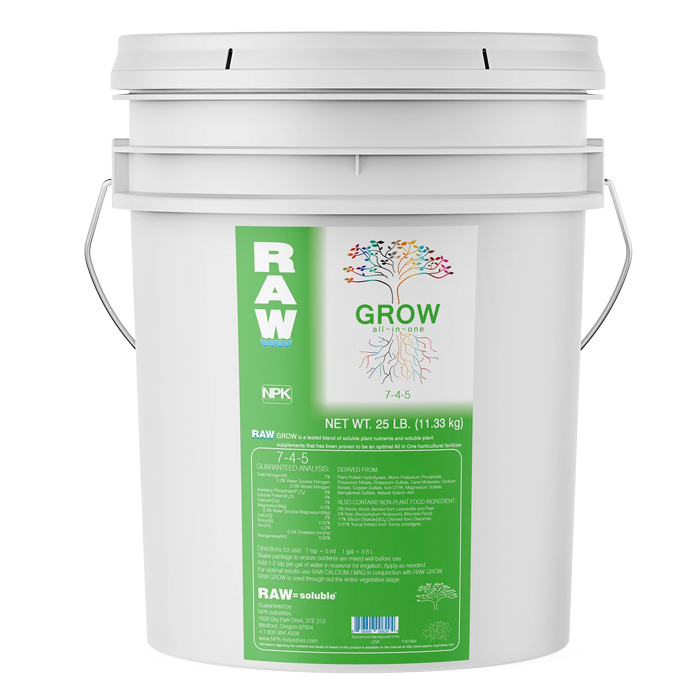 NPK RAW Grow 25lbs