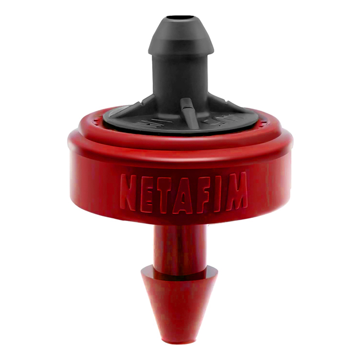 Netafim Woodpecker Pressure Compensating Junior Dripper w/ CNL 0.5GPH Red (13000pcs/Case) (SPECIAL ORDER ITEM)