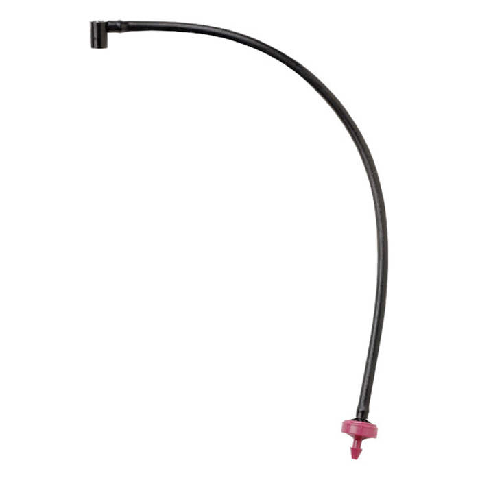 Netafim Dripper Assembly w/ Black Tubing & Black/Plum Dripper 3.2GPH 48in (25pcs/Bag)