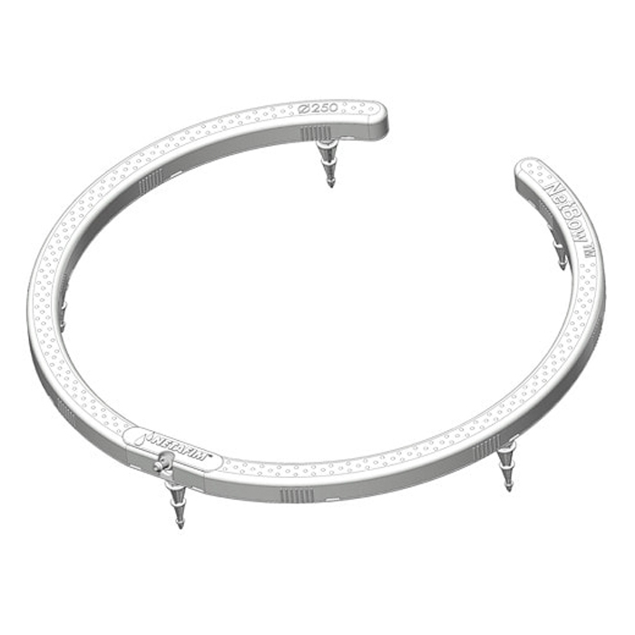 Netafim 5in NetBow 4 Outlets w/ Barbed Connections & Foldable Legs (120pcs/Case)