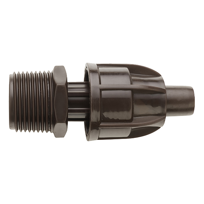 Netafim 17mm TechLock x 3/4in MPT Male Adapters (25pcs/Bag)