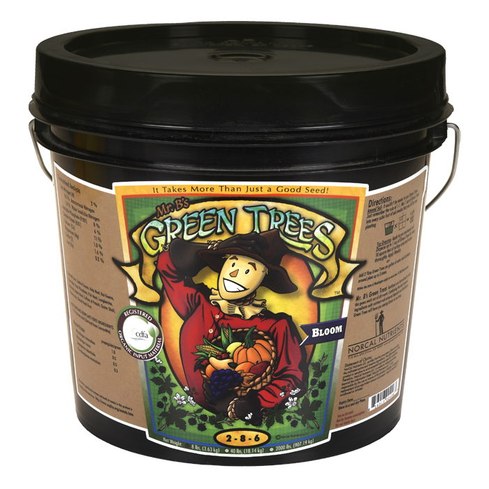 Mr. B's Green Trees Organic Bloom 8lbs (1gal)