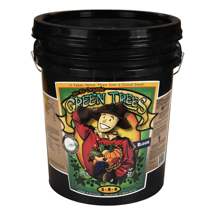 Mr. B's Green Trees Organic Bloom 40lbs (5gal)