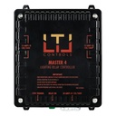 LTL Controls MASTER 4 Lighting Relay Controller w/o Timer (120V & 240V Universal Plug)