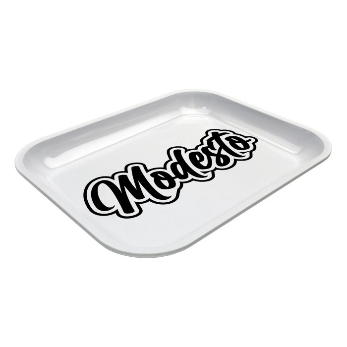 Large Dope Trays x Modesto – White background black logo