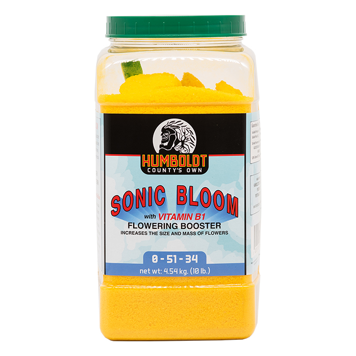 Humboldt County's Own Sonic Bloom w/ Vitamin B1 10lbs