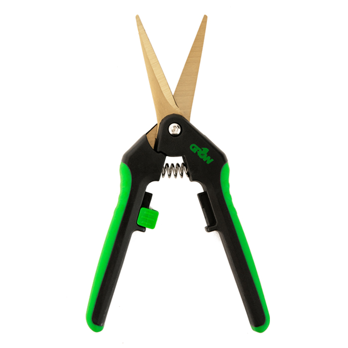 Grow1 Titanium Trimming Shears, 3 1/4" Straight Blade scissors