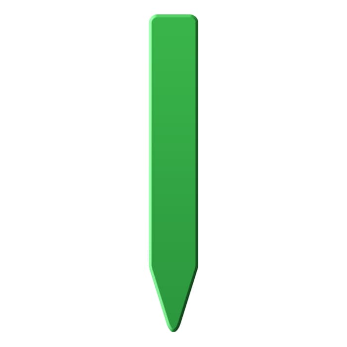 Grow1 Plant Stake Labels Green (1000 pieces)