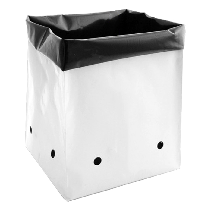 GROW1 PE Grow Bags Black & White 7 Gallon (25pcs/Pack)