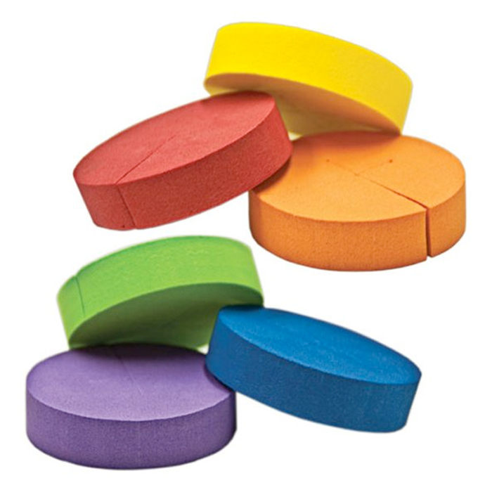 GROW1 Neoprene Inserts Multicolor 2in (192pcs/Pack)