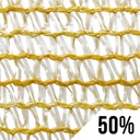 GROW1 Greenhouse Shade Cloth Beige 50% Light Dep 20ft x 100ft