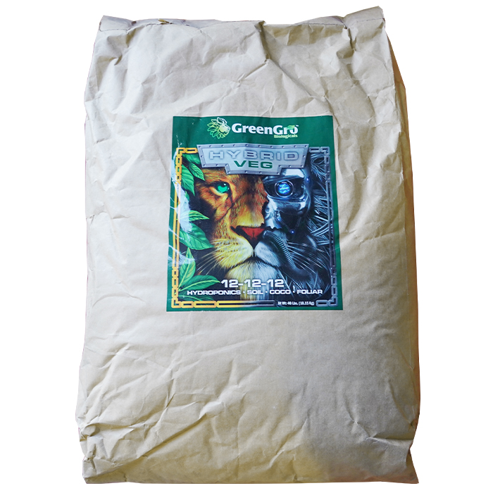 Green Gro Hybrid Veg 12-12-12 40lb