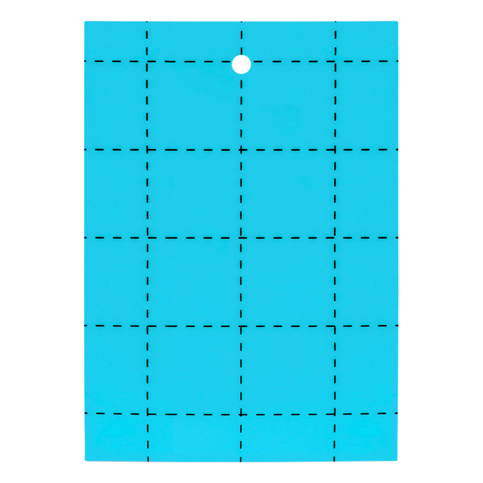 Fly glue traps Blue (3x5in) (Pack of 100)