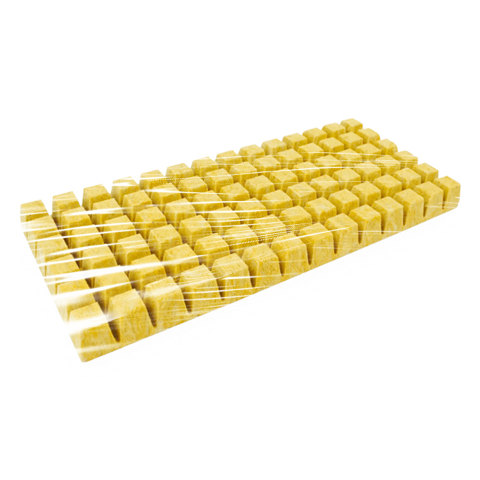 Cultiwool 84 Cell Rooting Plug Sheets w/ Shrinkwrap (25 Sheets/Case)
