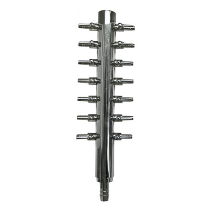 Chrome Air Divider 14 Outlet