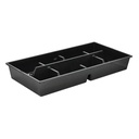 Carrier Tray 8 Site - Fits 5.5in Pots (10in x 20in)