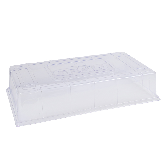 4" Standard Propagation Dome - 10" x 20" x 4.25" - NO VENT