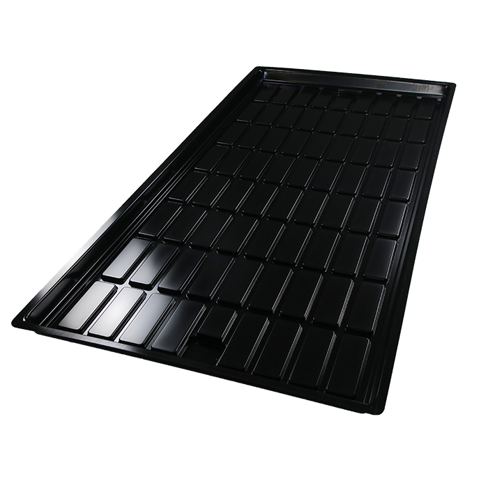 4'x8' Grow1 Lowride OD Black Flood Tray 4mill