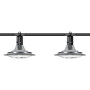 25' Greenhouse Expandable String Lights 14AWG w/ 12W LED 6500K Grow LED Bulbs (6 bulbs)