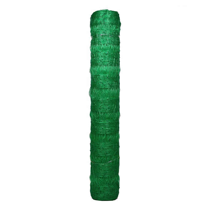 VineLine Durable Plastic Trellis Netting Green Roll 4ft x 3300ft w/ 6in Squares