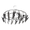 Grow1 24-Clip Hanging Metal Drying Rack