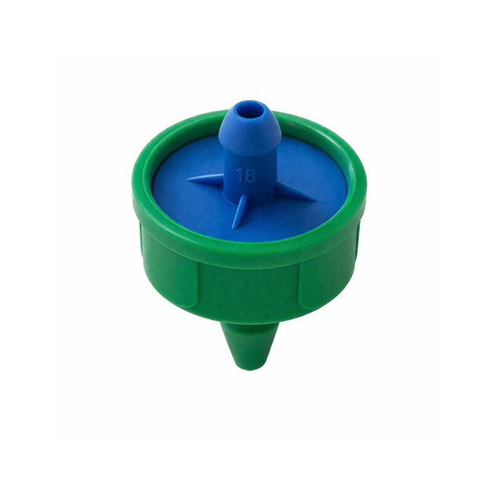 GROW1 Pressure Compensating Junior Dripper w/ CNL 0.5GPH Blue/Green (250pcs/Pack)