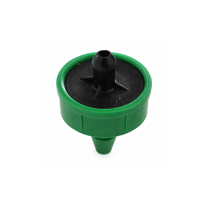 GROW1 Pressure Compensating Junior Dripper w/ CNL 1.0GPH Black/Green (250pcs/Pack)
