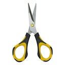 Piranha Pruner Bonsai Scissors - Polish Stainless Steel Blade - Yellow & Black Handle (4PK)