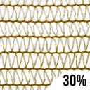 GROW1 Greenhouse Shade Cloth Beige 30% Light Dep 32ft x 100ft