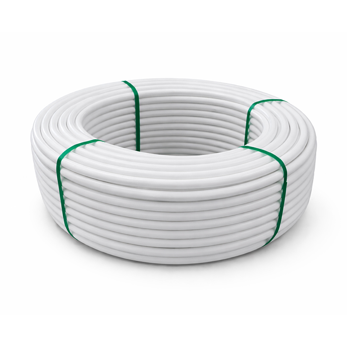 GROW1 UV Bright White Polyethylene Tubing 20mm OD (1.3mm Thick) 500' Roll