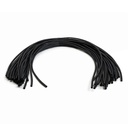 GROW1 Pre-Cut 36 Black Vinyl Irrigation Whips - I.D. 3/16in x 36in (25pcs/Pack)
