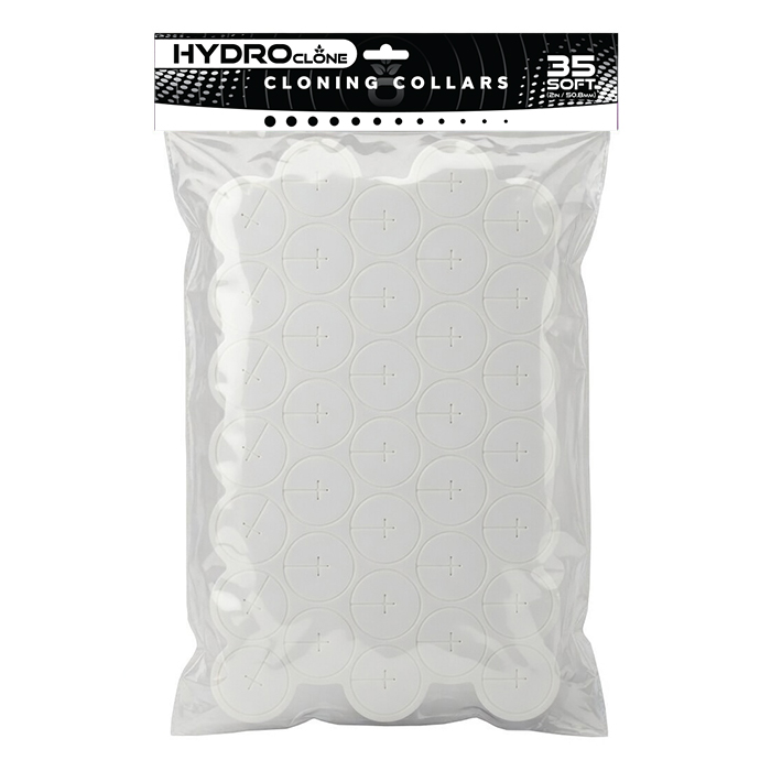 Hydro Clone Cloning Collars White Soft (35pcs/Pack)