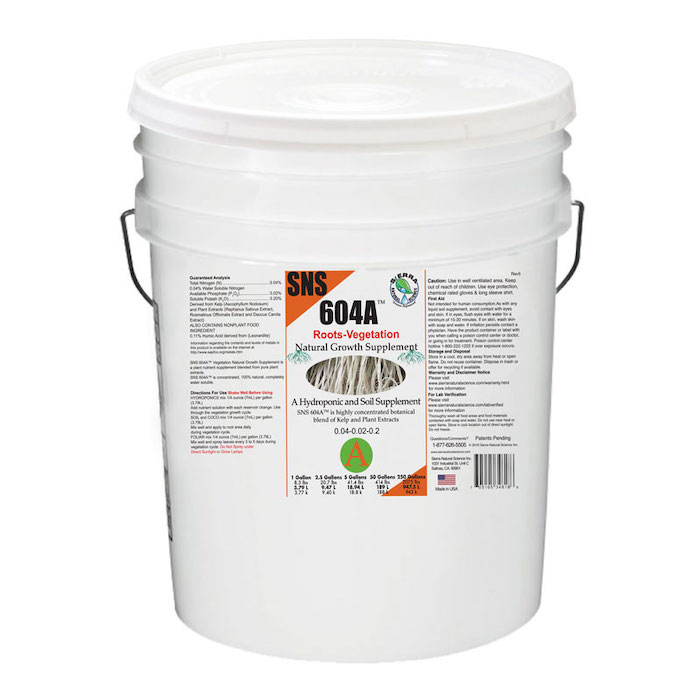 SNS 604A Growth Stimulator Concentrate 5 Gallon