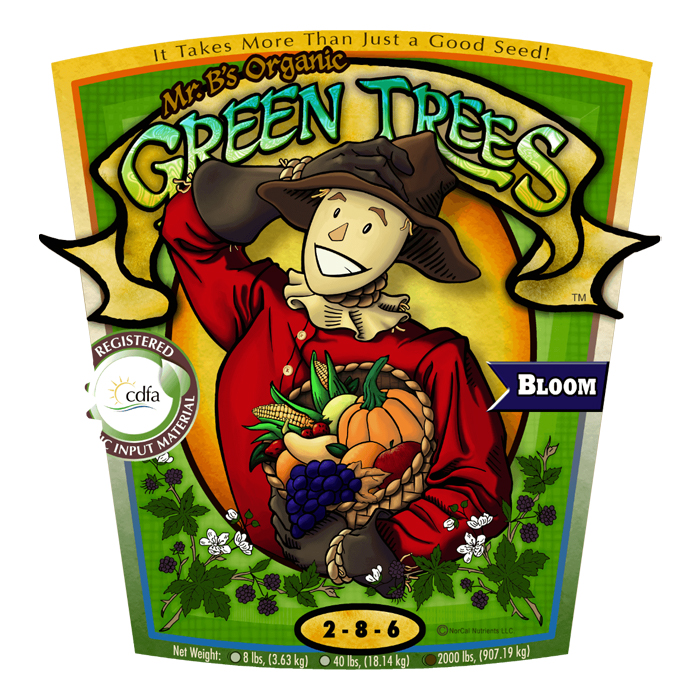 Mr. B's Green Trees Organic Bloom 2000lbs (SPECIAL ORDER ITEM)