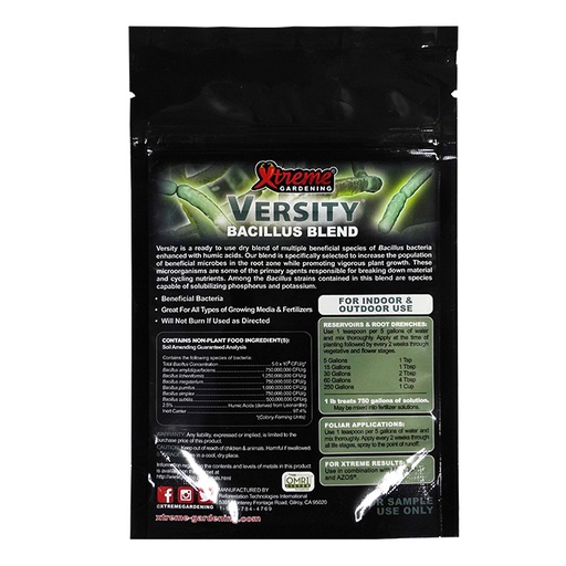 [VS-SAMPLE] Xtreme Gardening Versity (SAMPLE)