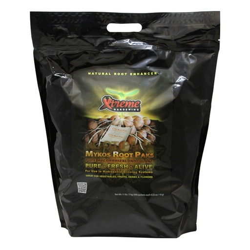 [MY4202] Xtreme Gardening MYKOS ROOT PAKS great for hydro 500 ct, 2/cs (Special Order Only)
