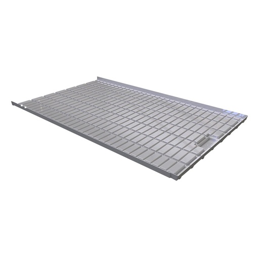 [HT141185-ED] Wachsen Rolling Bench Tray End Section w/ Drain 5ft x 78.74in (2000mm)
