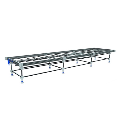 [HT212040-A] Wachsen Rolling Bench 4ft Extender Kit Box A (6.5ft Long)