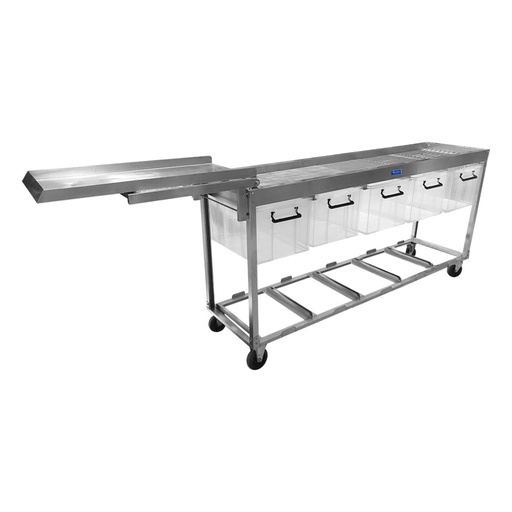 [HT212003] Wachsen Bud Sorter SS304 w/ 5 Clear Bins