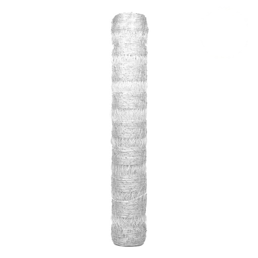 [117634] VineLine Durable Plastic Trellis Netting White Roll 6.5ft x 3300ft w/ 4" Squares