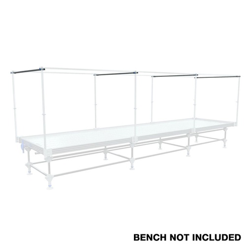 [HT701015] Trellis Bx D5 Galvanized steel 5ft long Horizontal Trellis Cross Bars and connectors (4 count/box)