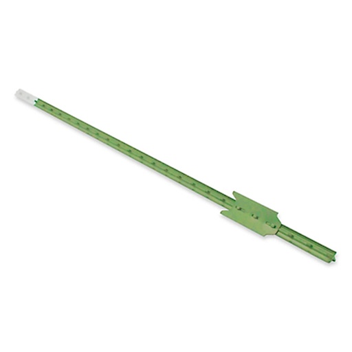 [827006] T-Post Light-Duty Studded w/ Anchor Plate 6ft
